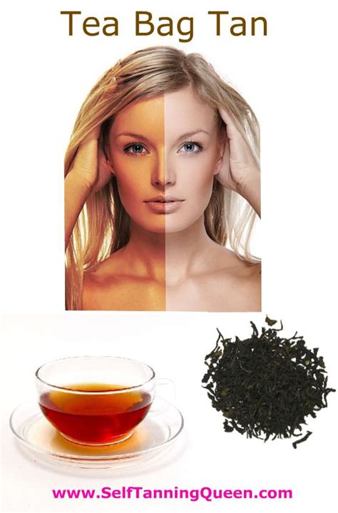 fake tan tea bags|tanning with black tea.